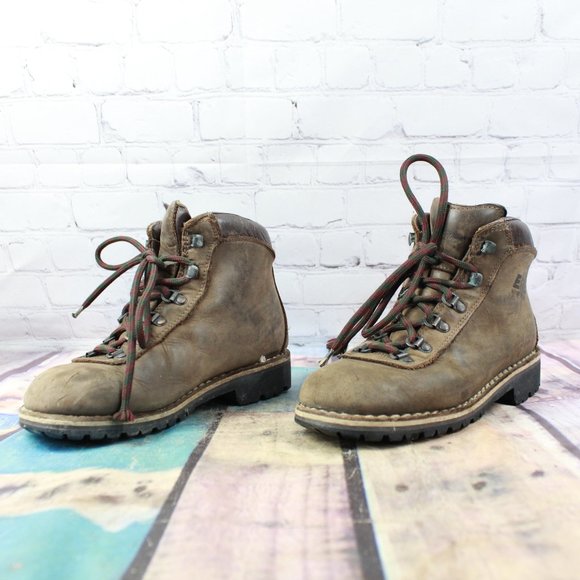 EMS Vibram Sole Hiking Boots Italy Made Size 7.5 - Picture 2 of 9